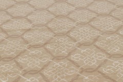 Rug & Kilim’s Modern Transitional Geometric Beige-Brown Rug