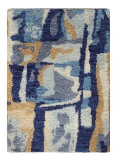 Marokkanischer Teppich von Rug & Kilim in verschiedenen Farben mit grafischem geometrischem Muster