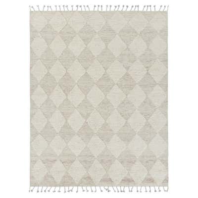 Modern Moroccan Area Rug, Preppy Argyle Meets Boho Chic For Sale at ...