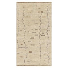 Rug
Kilim
s Marokkanischer Teppich in Beige mit geometrischen Mustern