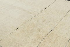 Rug & Kilim’s Moroccan Style Rug in White and Black Tones