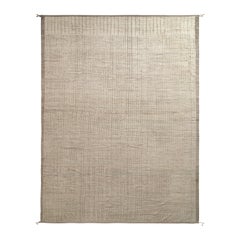 Tapis de style marocain de Rug & Kilim à motif High-Low blanc, beige et Brown