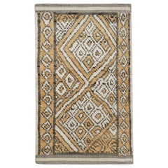 Rug & Kilim’s Moroccan Style Rug with Geometric Lozenge Diamond Patterns