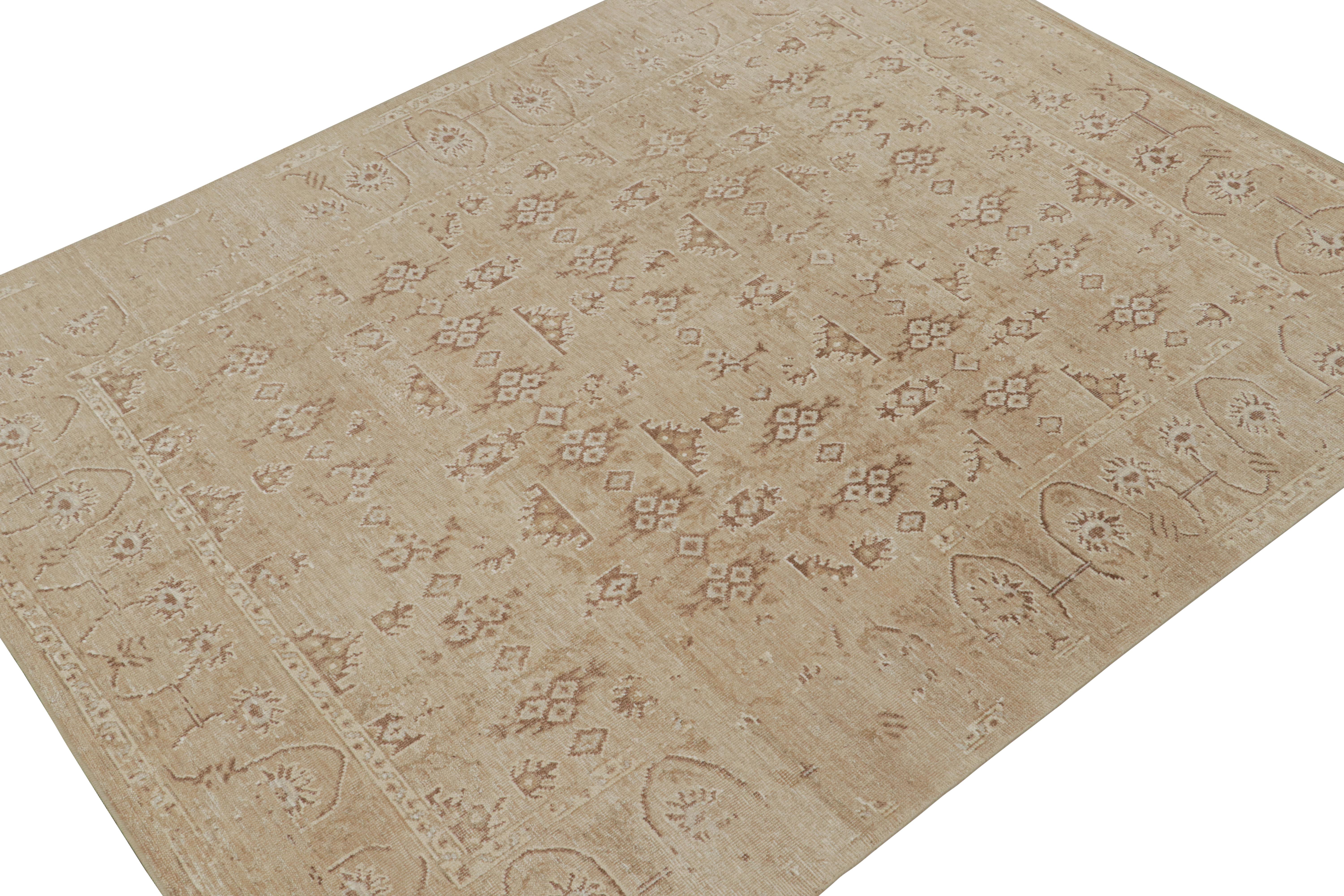 Dieses individuelle Teppichdesign ist von antiken Oushak-Teppichen inspiriert - aus der neuen Modern Classics Collection'S von Rug & Kilim. 

Über das Design:

Die Fotos zeigen einen kürzlich verkauften 8x10-Teppich in diesem Design, das sich durch