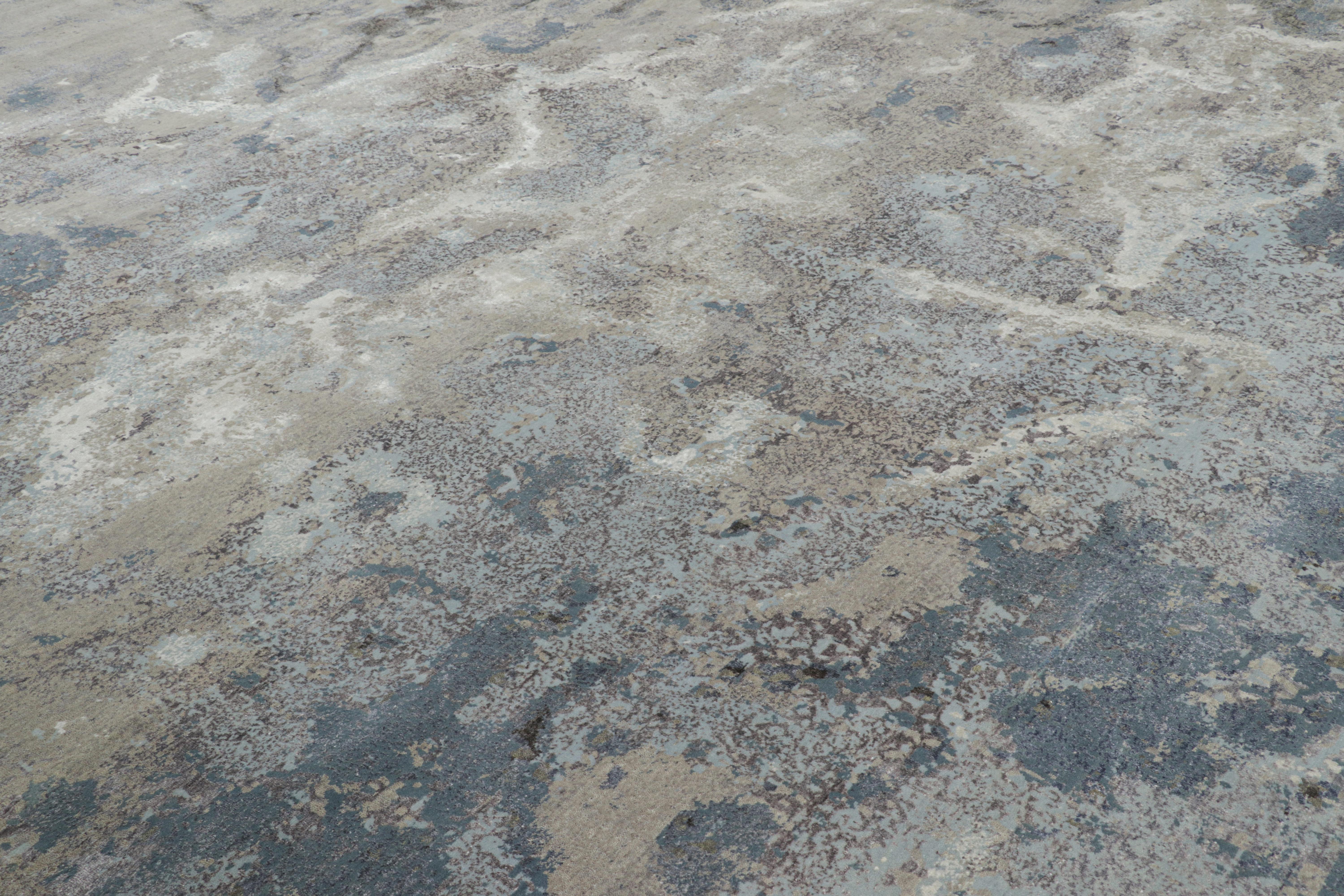 Annodato a mano in una miscela esclusiva di lana e seta lucente, questo tappeto astratto 13x20 è un'audace ed emozionante novità oversize della collezione Modern di Rug & Kilim. 

Sul design: 

Gli ammiratori dell'artigianato apprezzeranno il senso