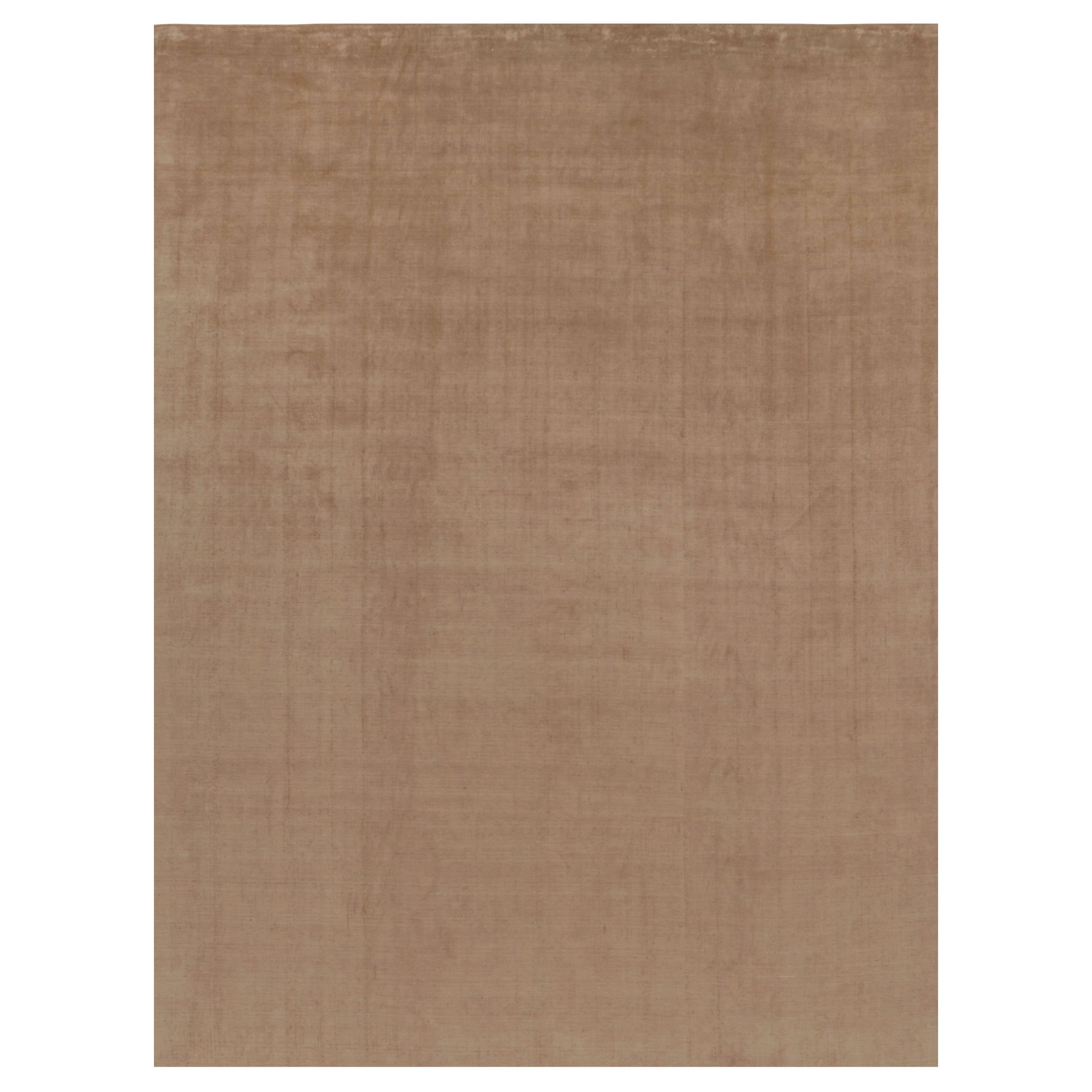 Rug 
Kilim’s Oversized Contemporary Textural Rug in Beige-Brown Tones