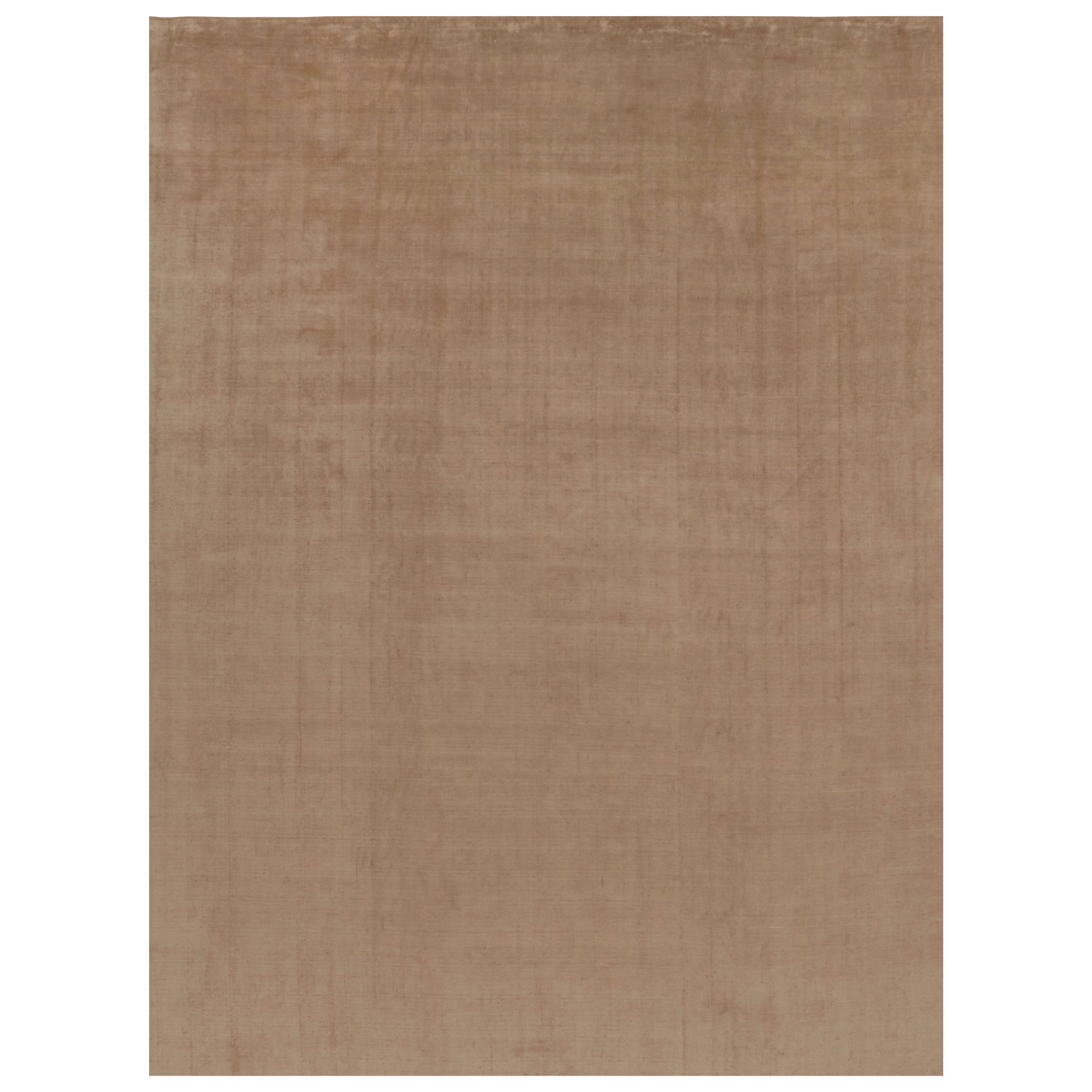 Rug 
Kilim’s Oversized Contemporary Textural Rug in Beige-Brown Tones