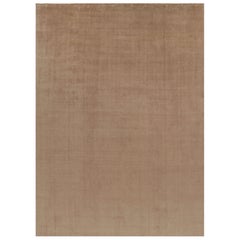 Rug 
Kilim’s Oversized Contemporary Textural Rug in Beige-Brown Tones