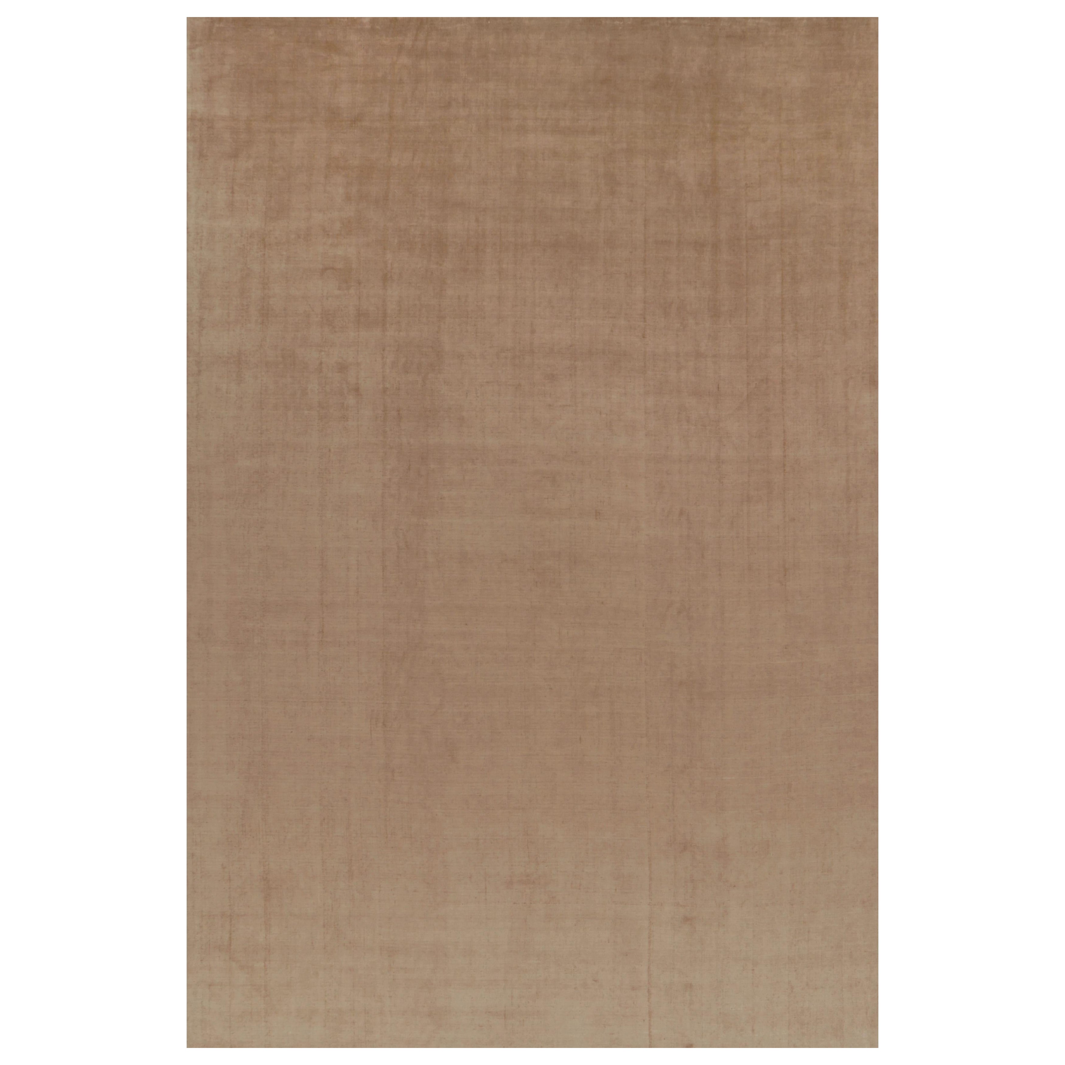 Rug 
Kilim’s Oversized Contemporary Textural Rug in Beige-Brown Tones
