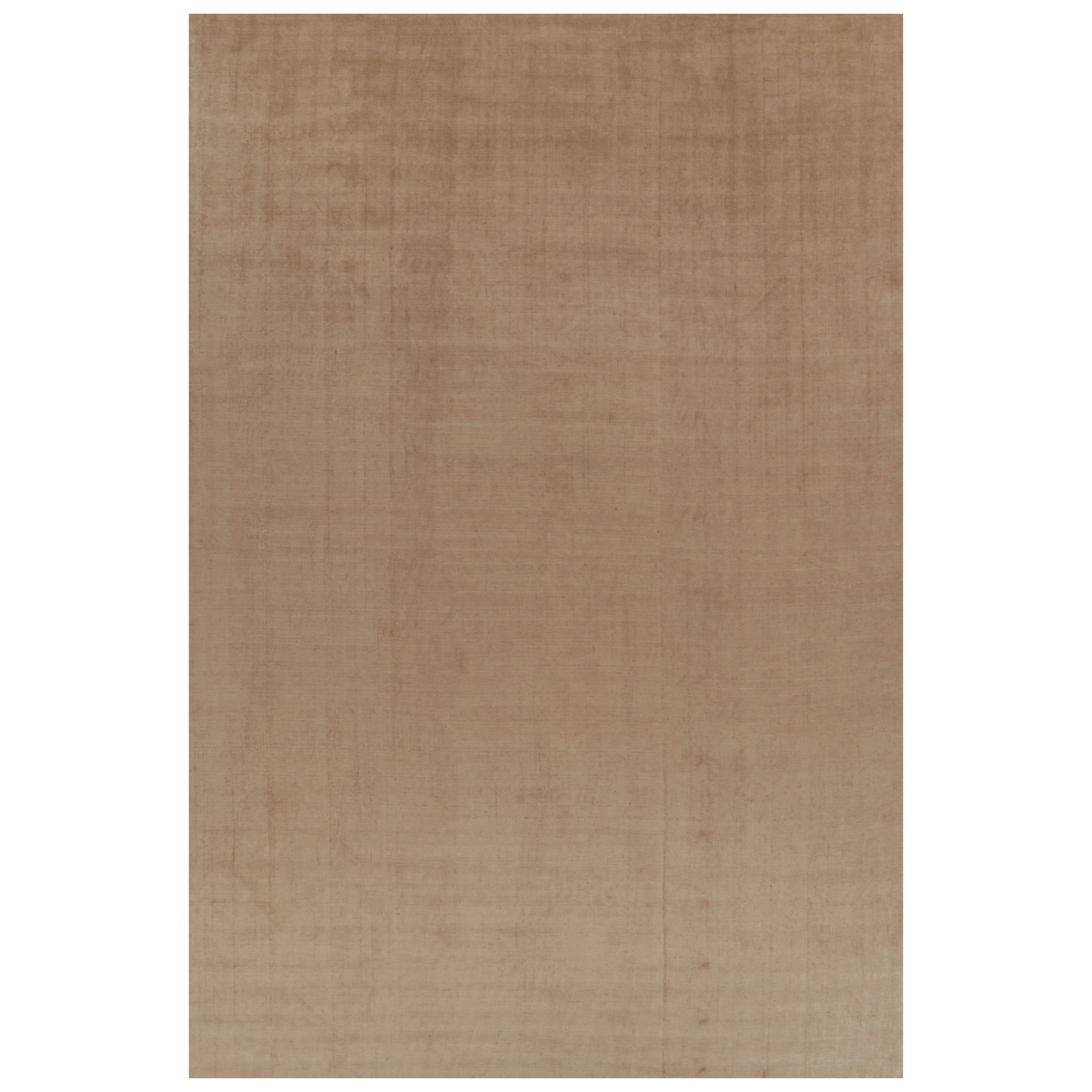 Rug 
Kilim’s Oversized Contemporary Textural Rug in Beige-Brown Tones