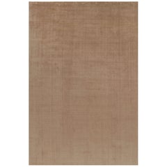 Rug 
Kilim
s Oversized Contemporary Textural Rug in Beige-Brown Tones (tapis texturé contemporain surdimensionné dans les tons beige et marron)