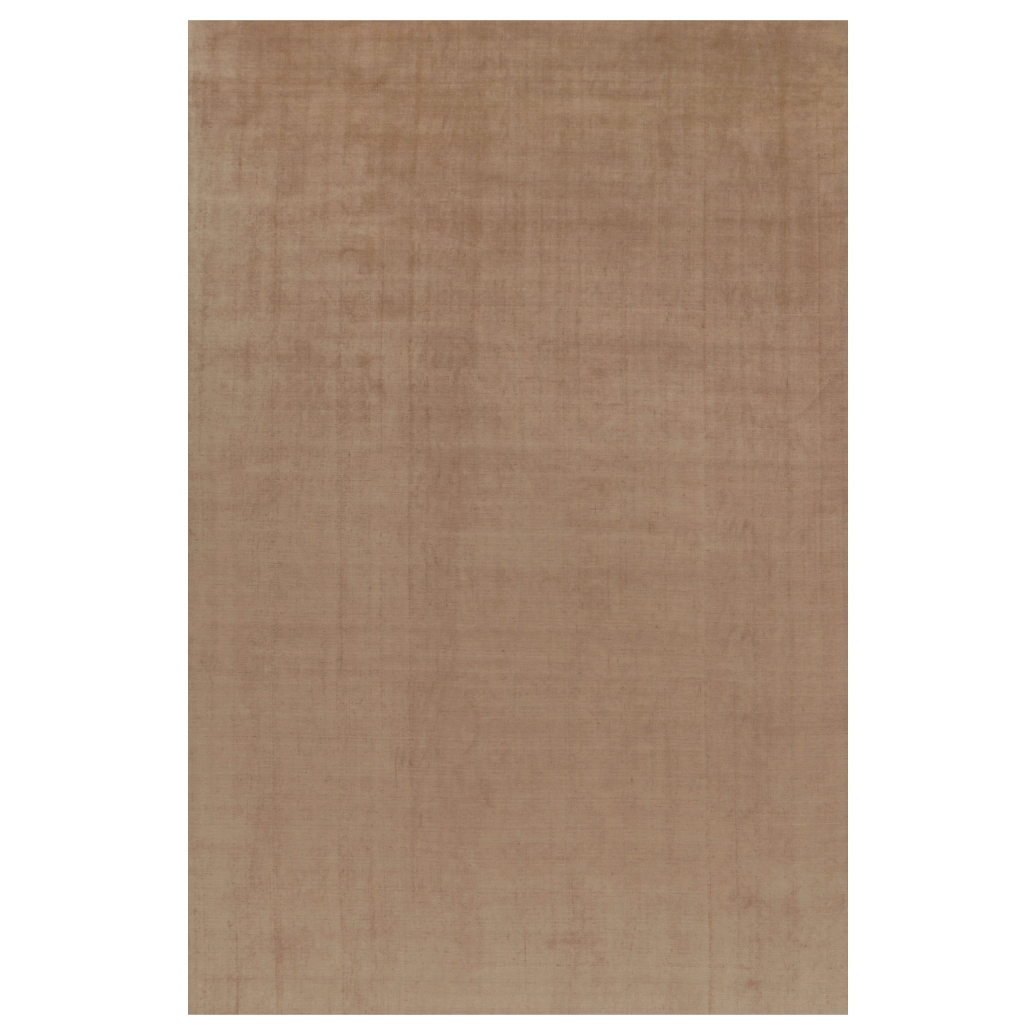 Rug 
Kilim’s Oversized Contemporary Textural Rug in Beige-Brown Tones