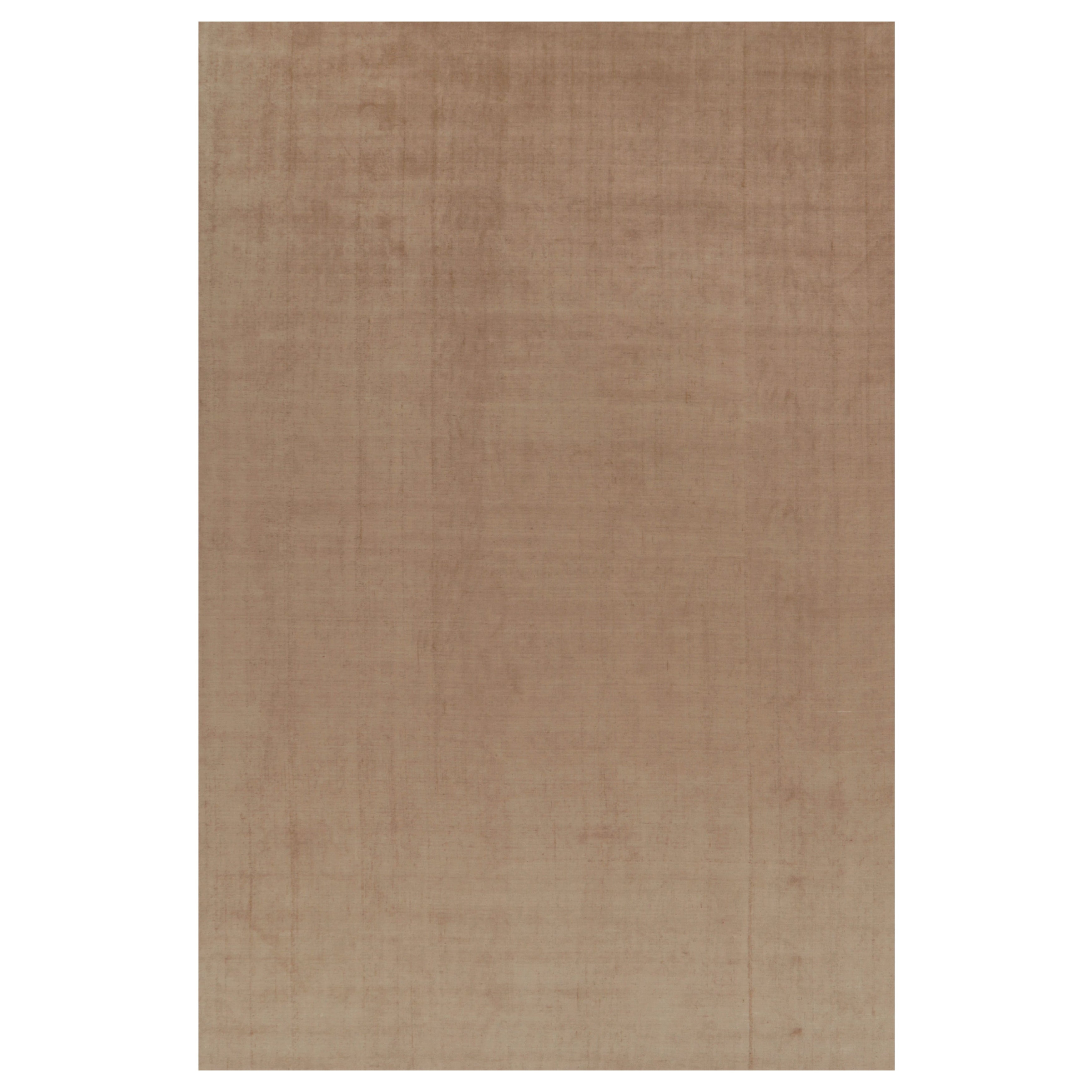Rug 
Kilim’s Oversized Contemporary Textural Rug in Beige-Brown Tones
