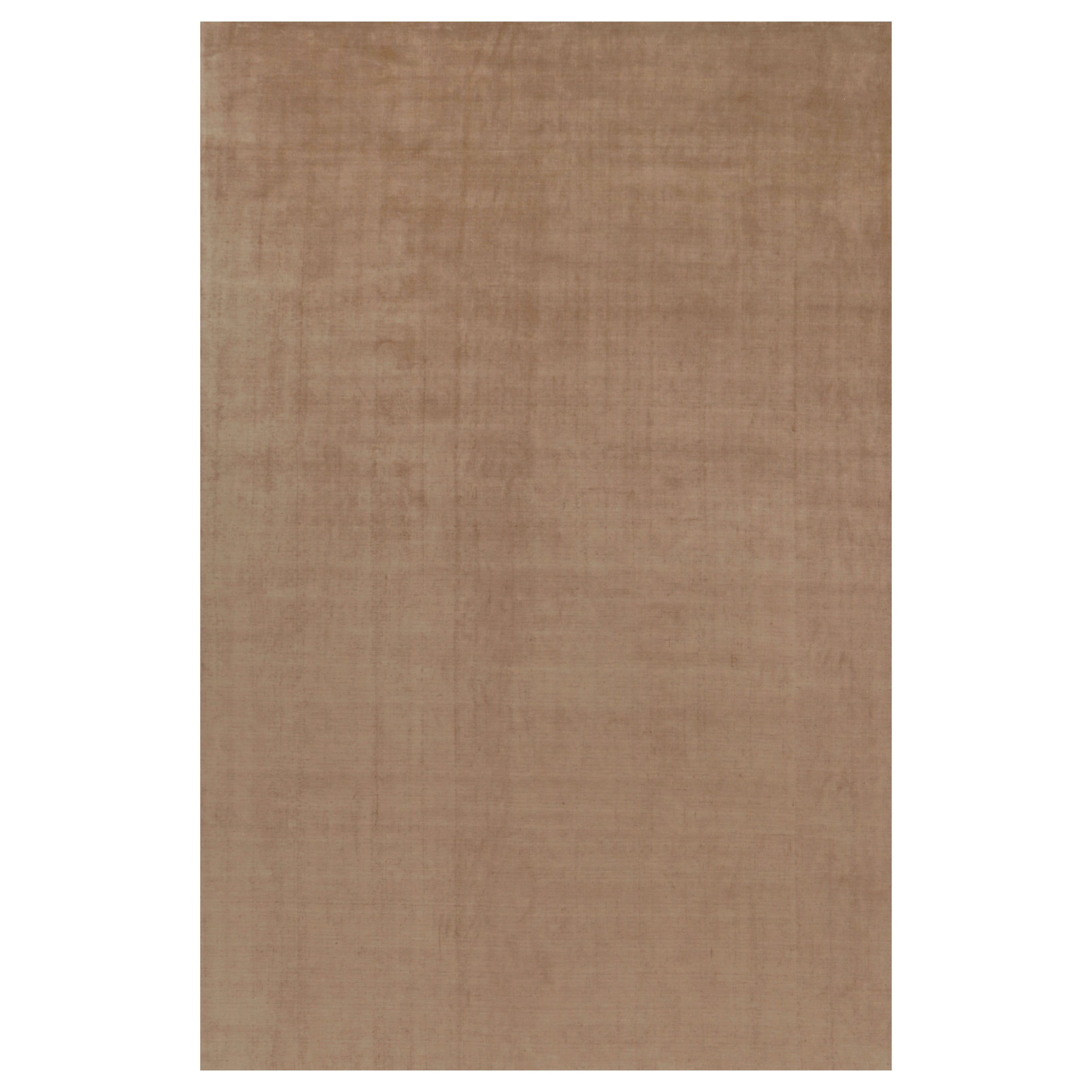 Rug 
Kilim’s Oversized Contemporary Textural Rug in Beige-Brown Tones