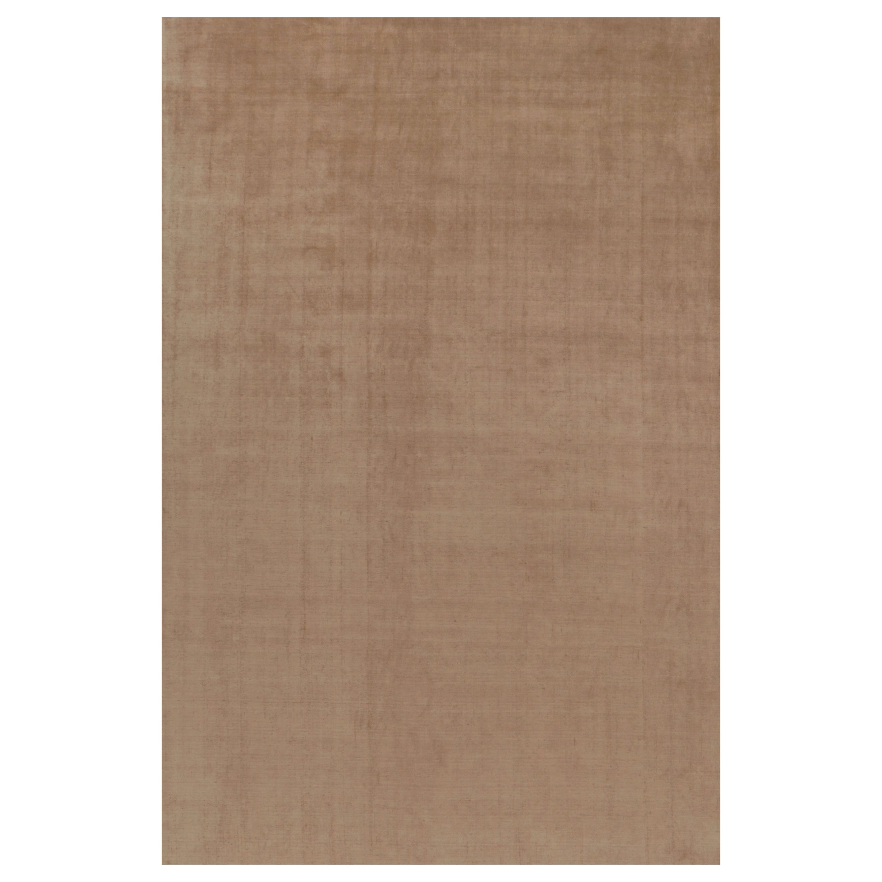 Rug 
Kilim’s Oversized Contemporary Textural Rug in Beige-Brown Tones