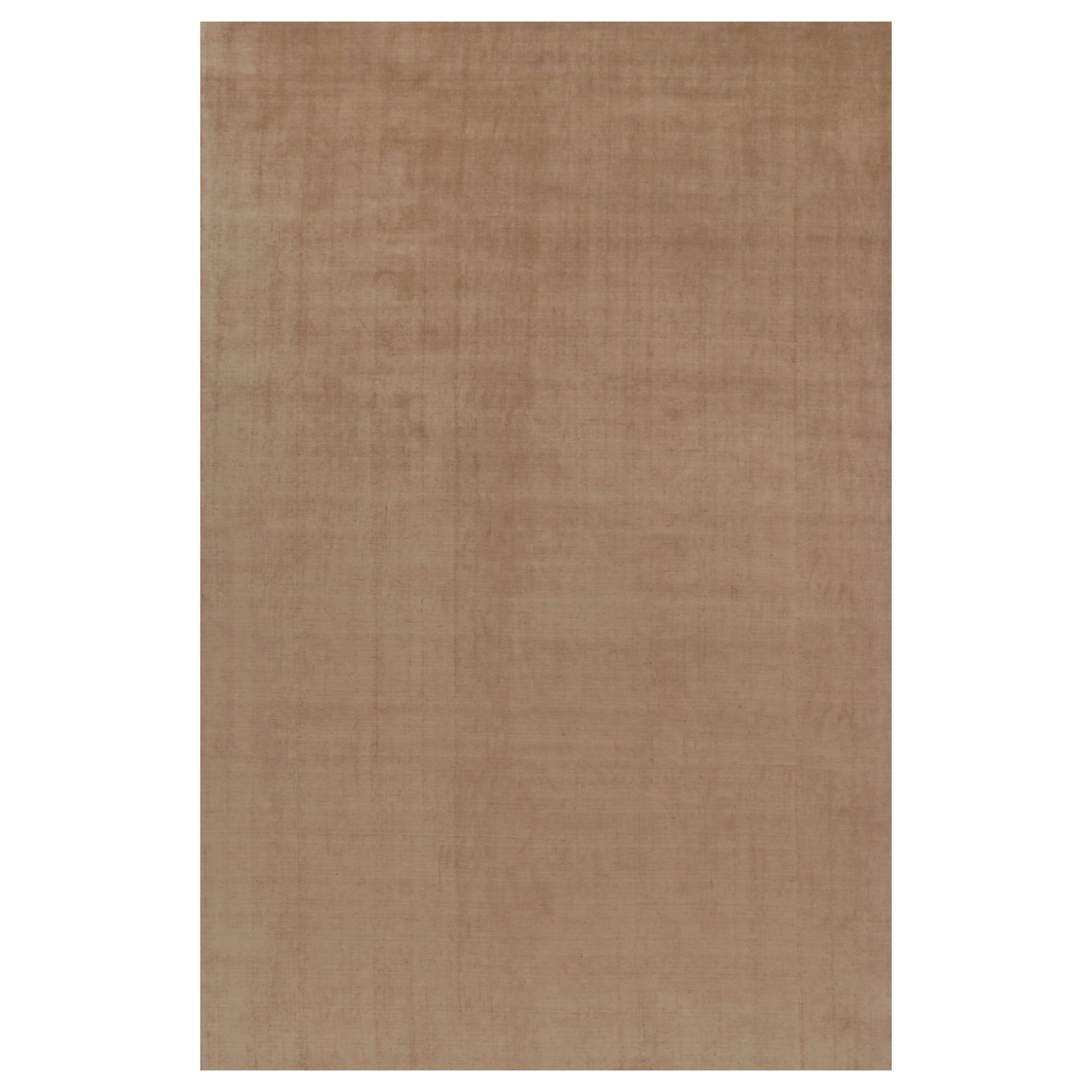 Rug 
Kilim’s Oversized Contemporary Textural Rug in Beige-Brown Tones