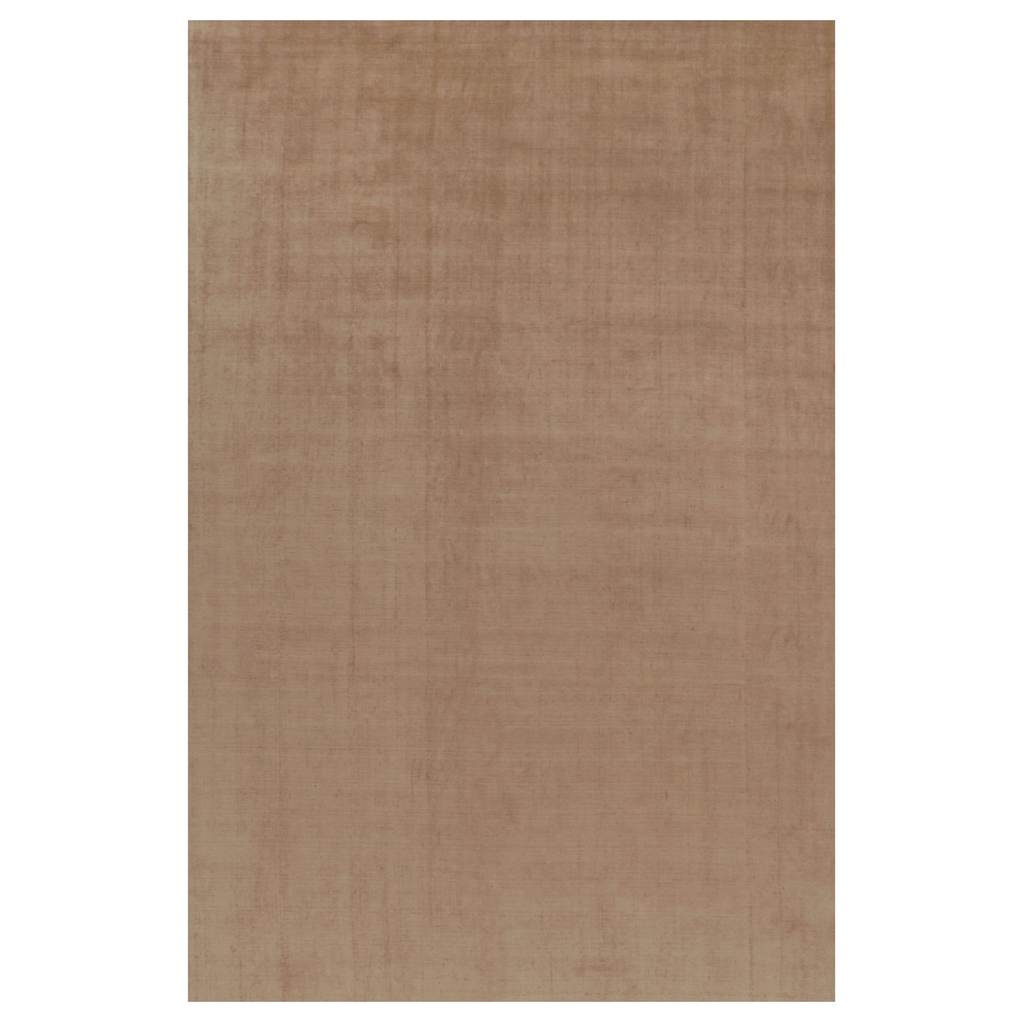 Rug 
Kilim’s Oversized Contemporary Textural Rug in Beige-Brown Tones
