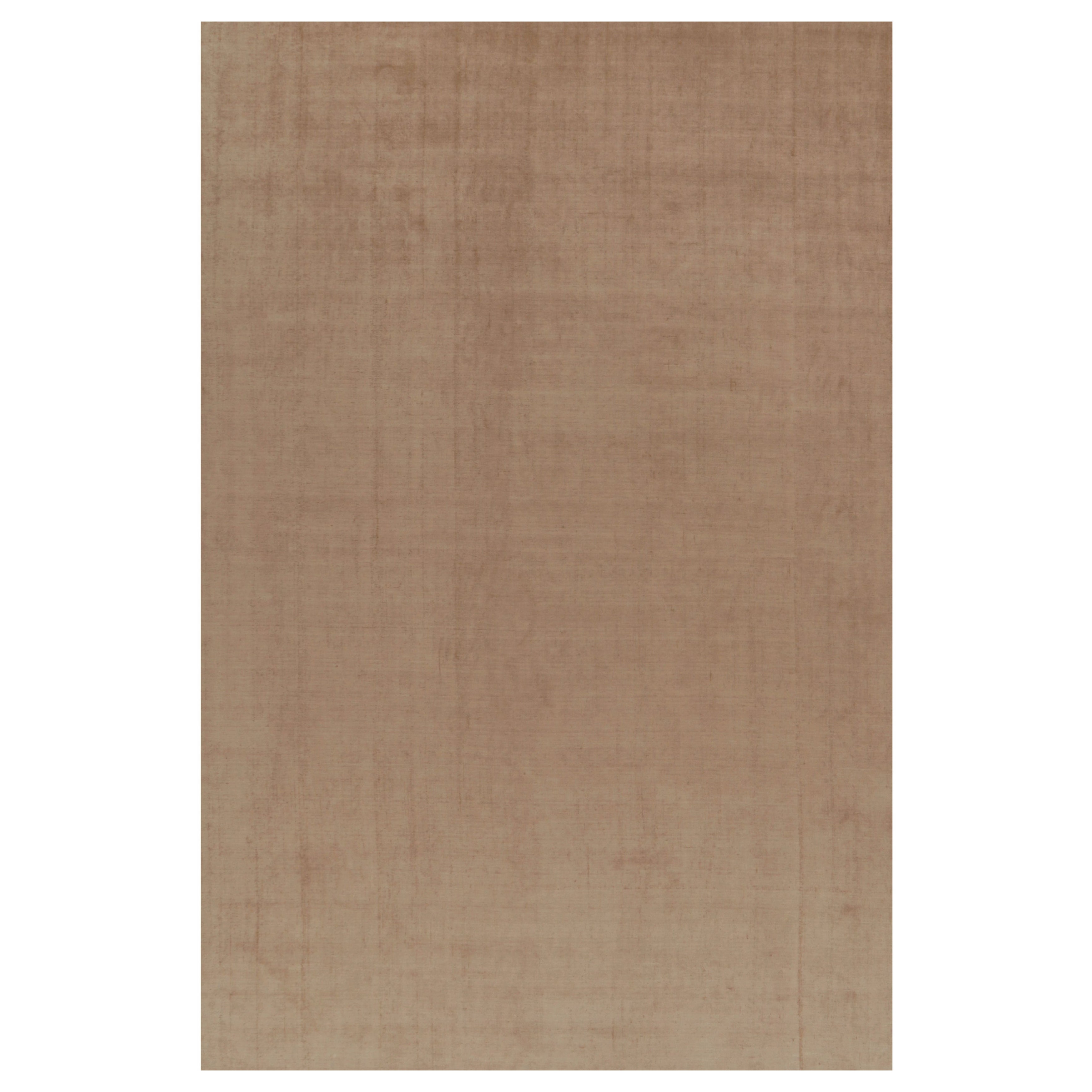 Rug 
Kilim’s Oversized Contemporary Textural Rug in Beige-Brown Tones