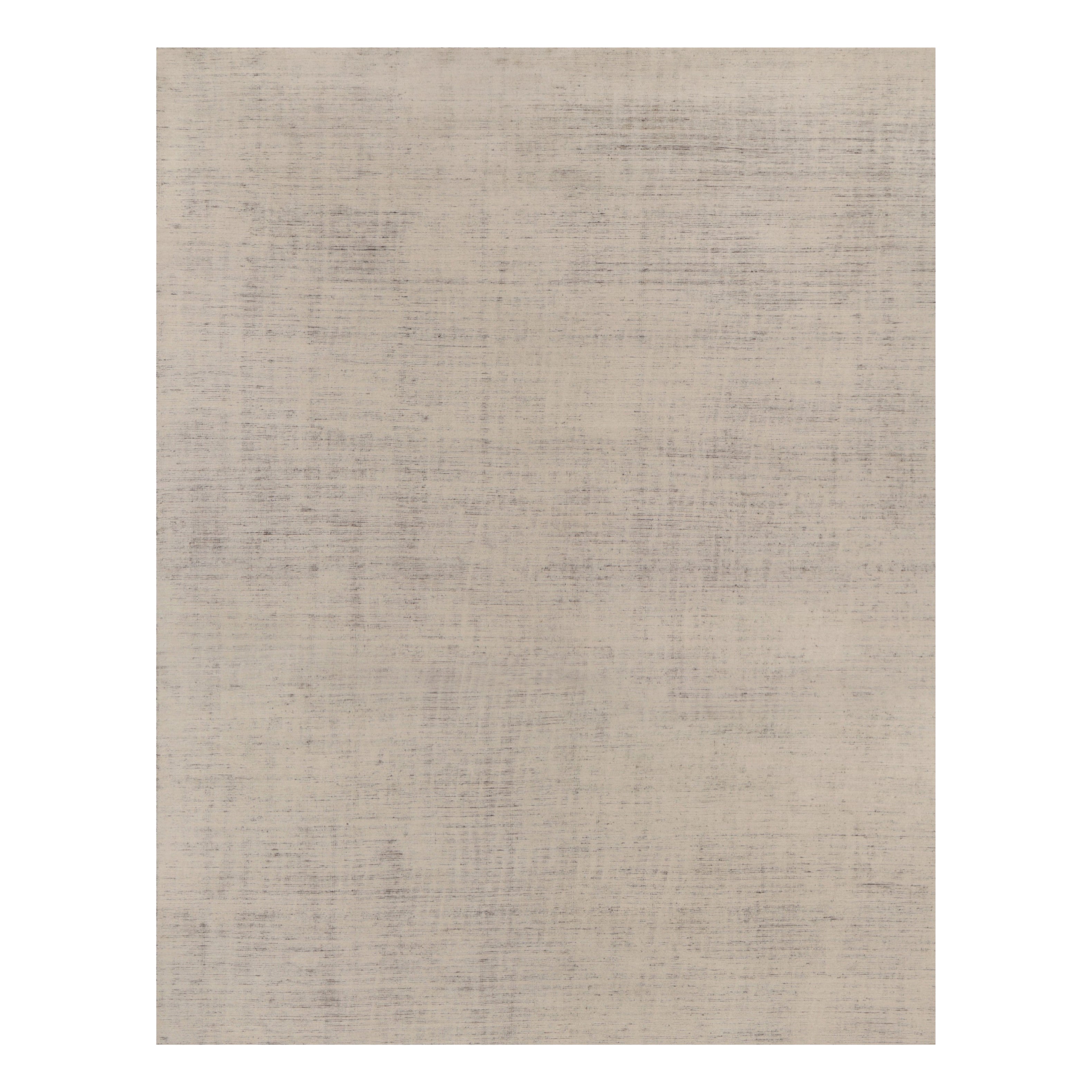 Rug 
Kilim
s übergroßer, texturierter Teppich in Beige-Braun-Tönen im Angebot