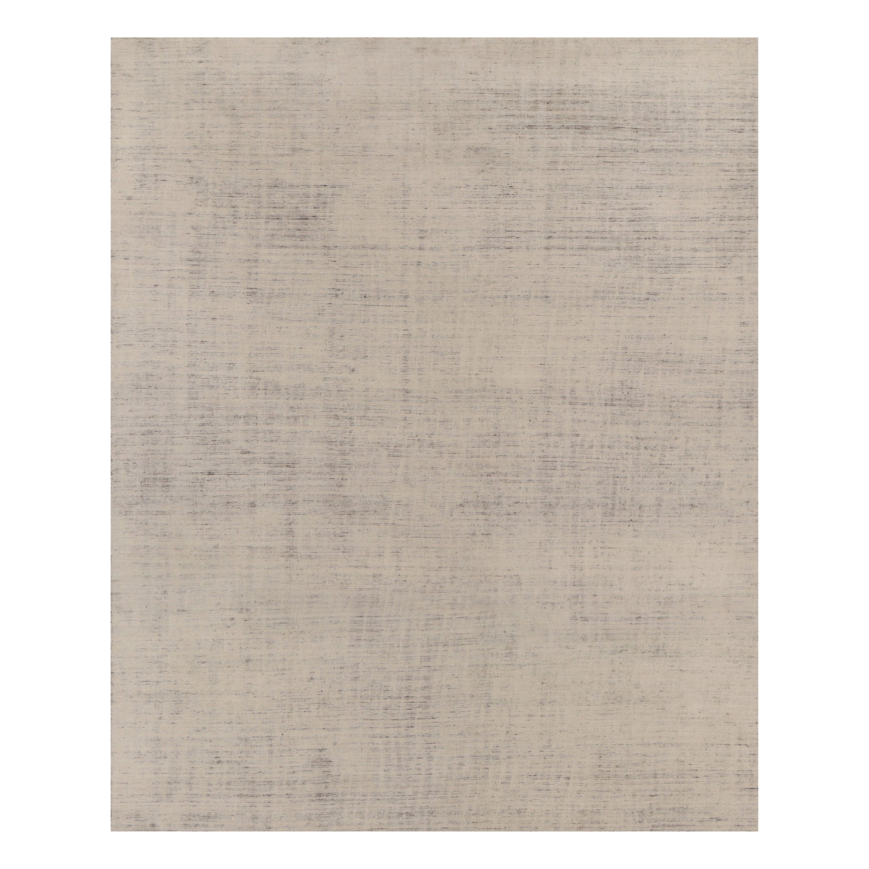 Rug 
Kilim
s Oversized Contemporary Textural Rug in Beige-Brown Tones (tapis texturé contemporain surdimensionné dans les tons beige et marron)