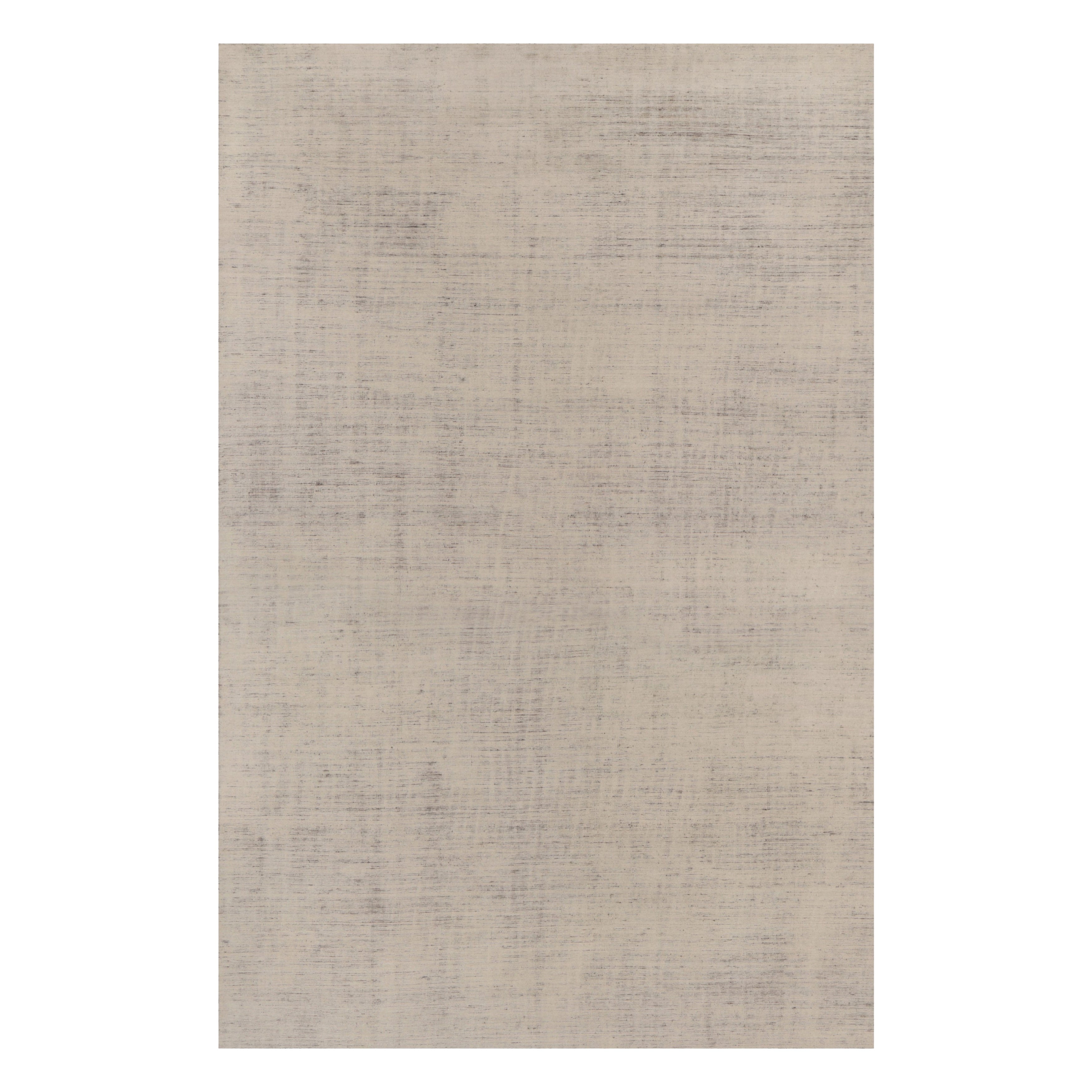 Rug 
Kilim’s Oversized Contemporary Textural Rug in Beige-Brown Tones