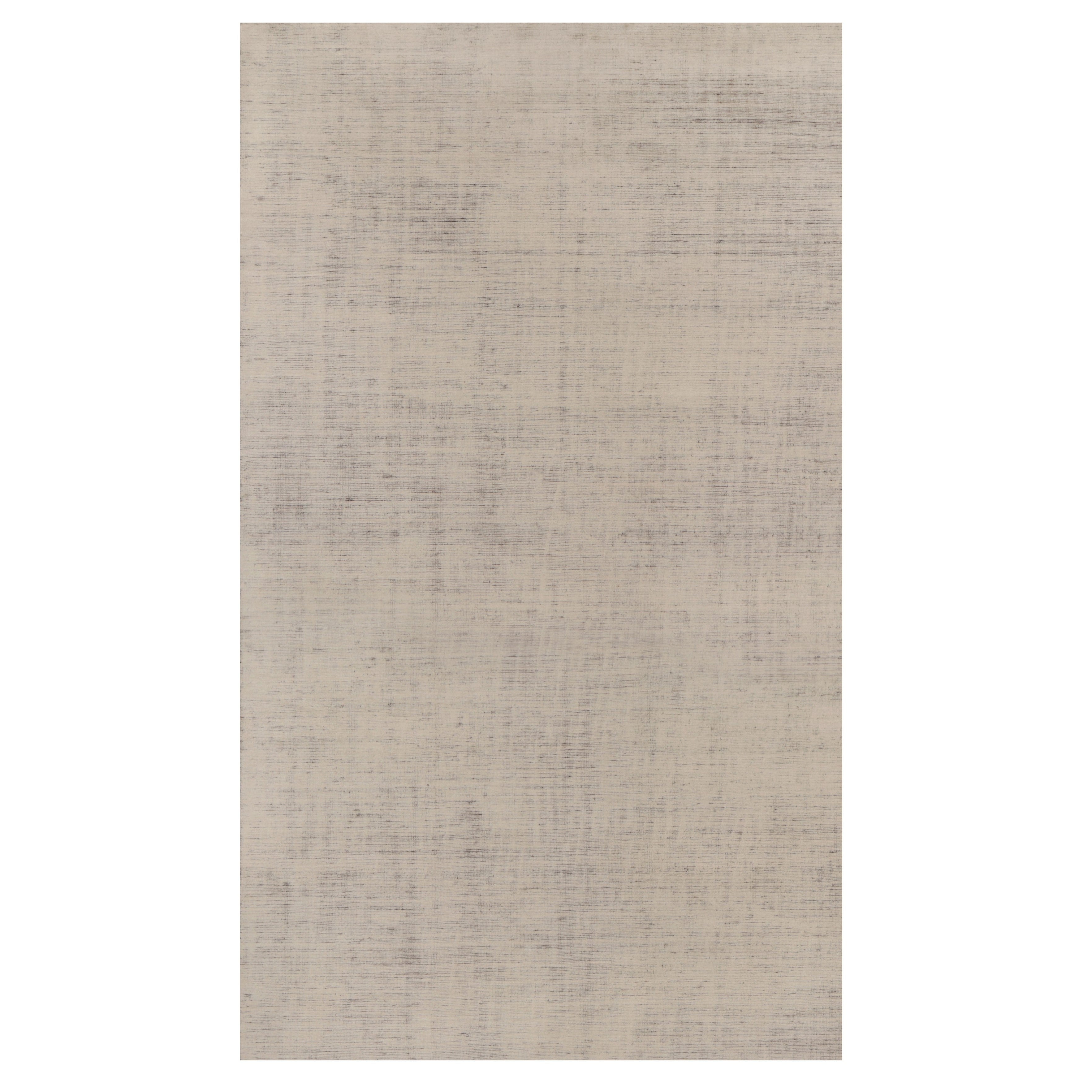 Rug 
Kilim
s Oversized Contemporary Textural Rug in Beige-Brown Tones (tapis texturé contemporain surdimensionné dans les tons beige et marron)
