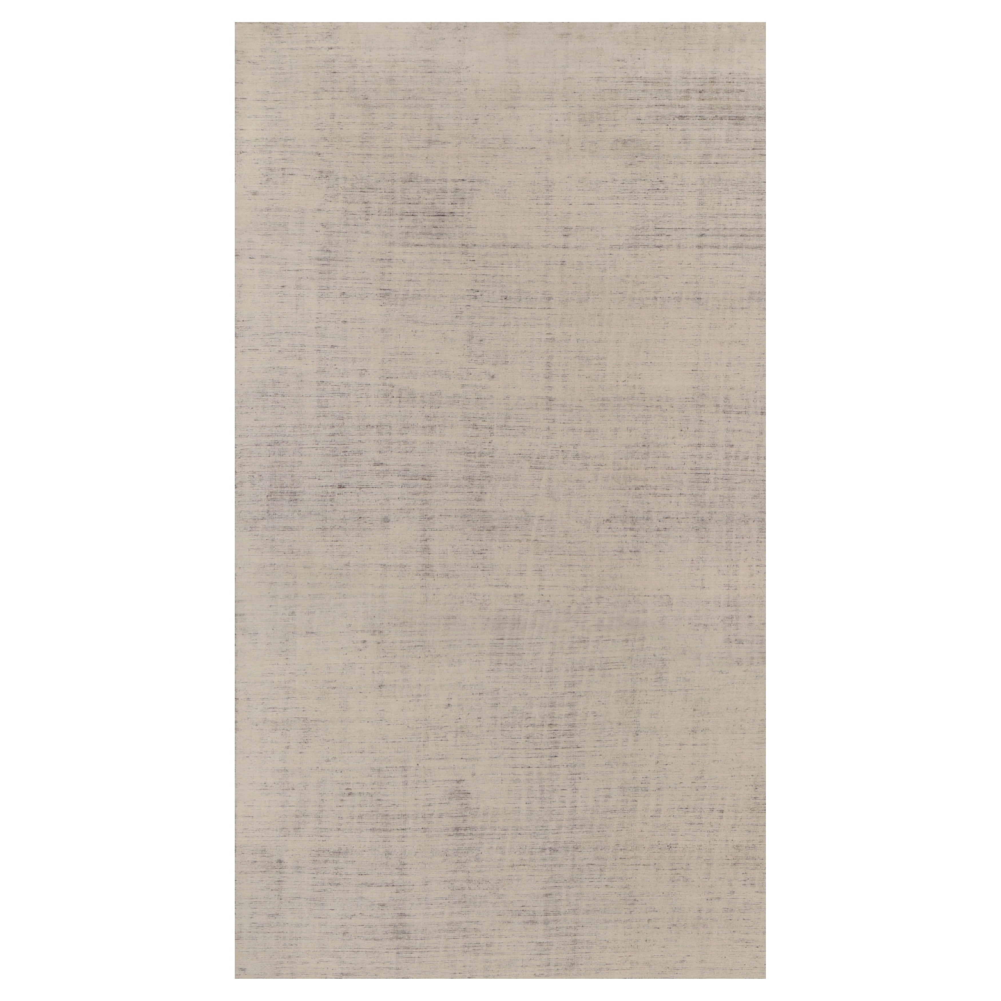 Rug 
Kilim
s Oversized Contemporary Textural Rug in Beige-Brown Tones (tapis texturé contemporain surdimensionné dans les tons beige et marron)