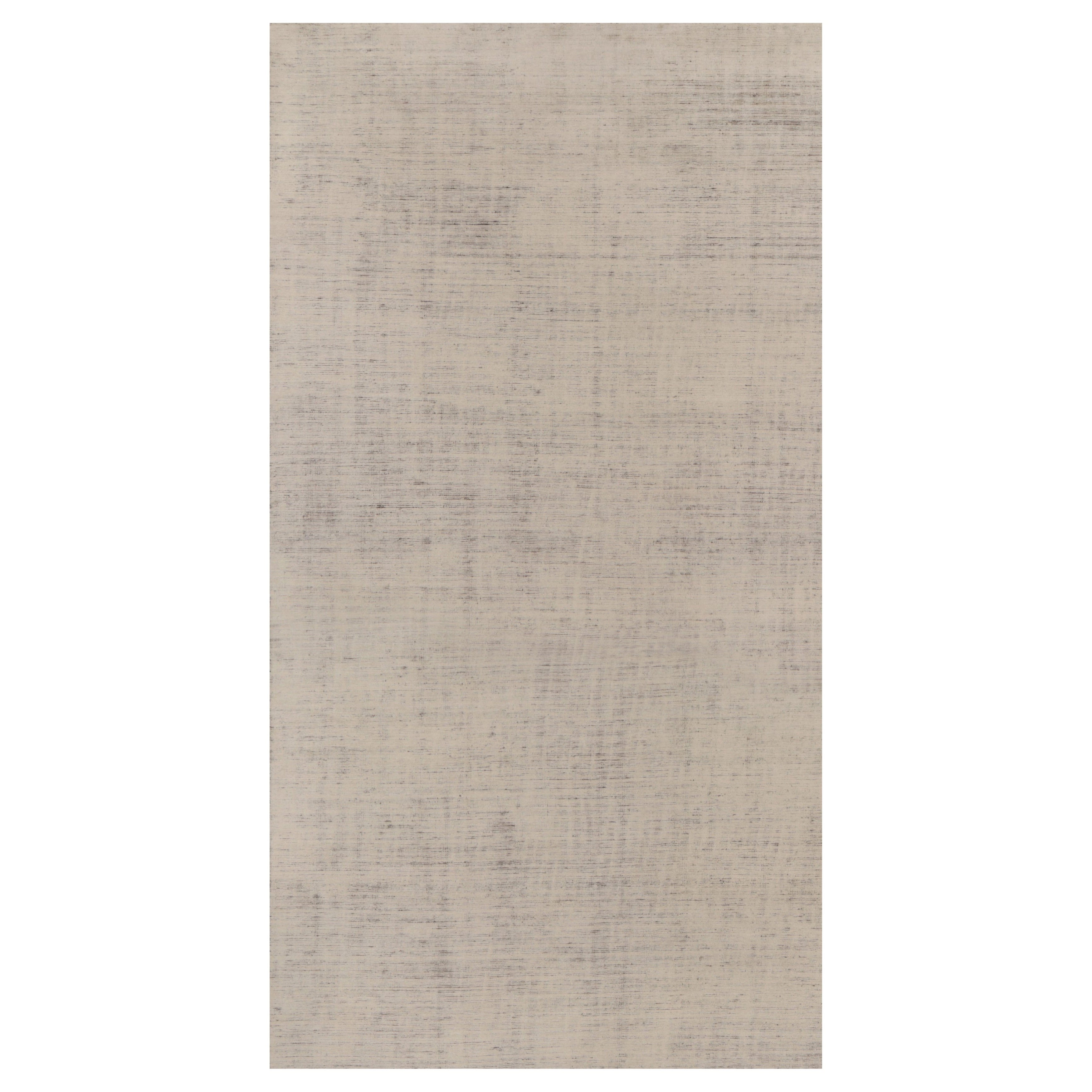 Rug 
Kilim
s Oversized Contemporary Textural Rug in Beige-Brown Tones (tapis texturé contemporain surdimensionné dans les tons beige et marron)
