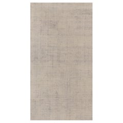 Rug 
Kilim
s Oversized Contemporary Textural Rug in Beige-Brown Tones (tapis texturé contemporain surdimensionné dans les tons beige et marron)