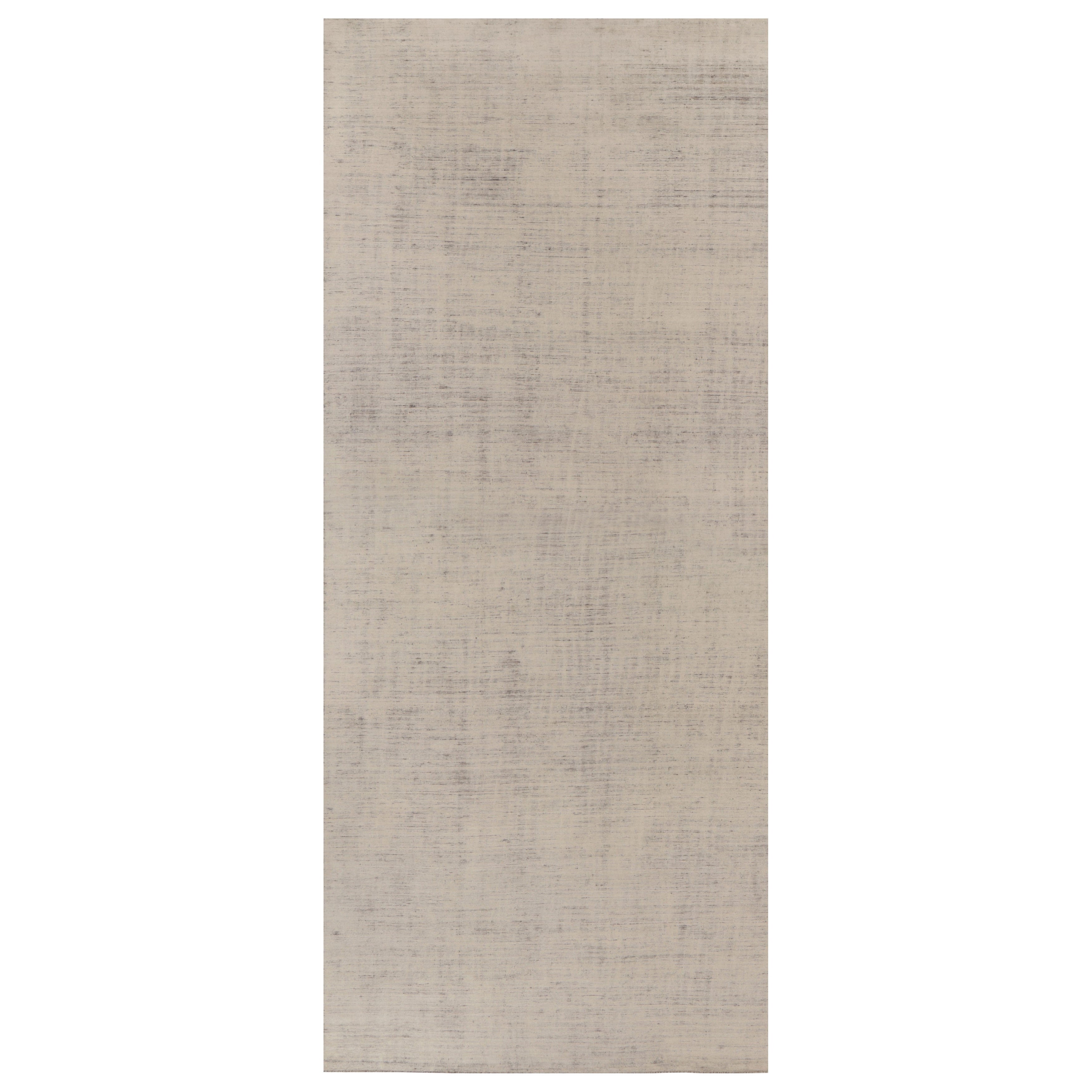 Rug 
Kilim
s Oversized Contemporary Textural Rug in Beige-Brown Tones (tapis texturé contemporain surdimensionné dans les tons beige et marron)