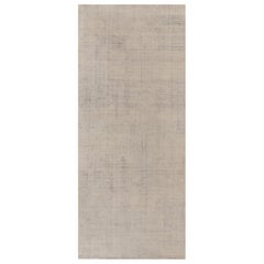 Rug 
Kilim
s Oversized Contemporary Textural Rug in Beige-Brown Tones (tapis texturé contemporain surdimensionné dans les tons beige et marron)