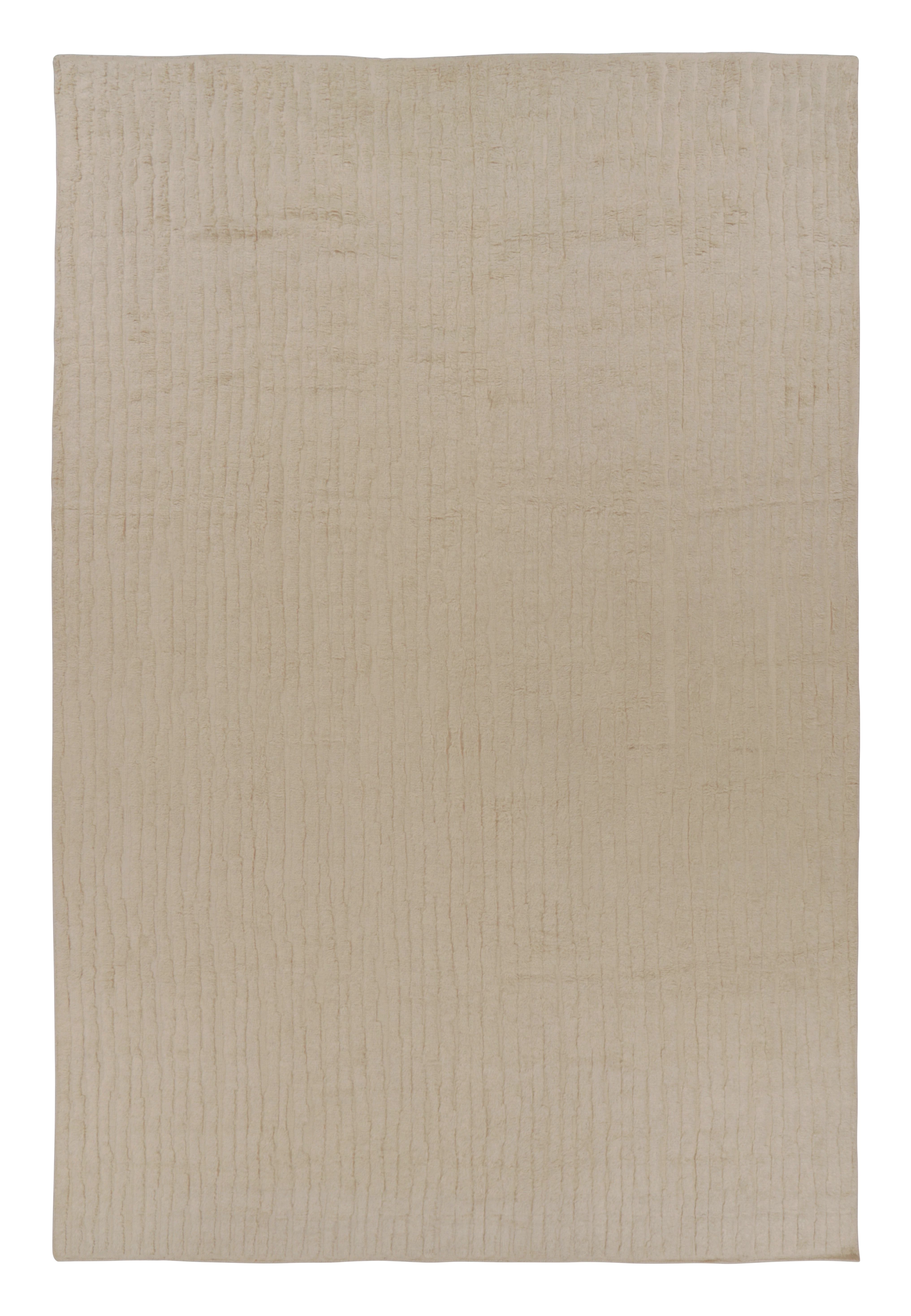 Rug
Kilim
s Oversized Contemporary Textural Rug in Beige-Brown Tones (tapis texturé contemporain surdimensionné dans les tons beige et marron)