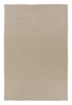 Rug 
Kilim
s Oversized Contemporary Textural Rug in Beige-Brown Tones (tapis texturé contemporain surdimensionné dans les tons beige et marron)