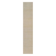Rug & Kilim’s Oversized Contemporary Textural Solid Rug in Beige Tones