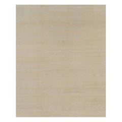 Rug & Kilim's Oversized Contemporary Textural Solid Rug in Beige Tones (Tapis massif contemporain surdimensionné dans les tons beiges)