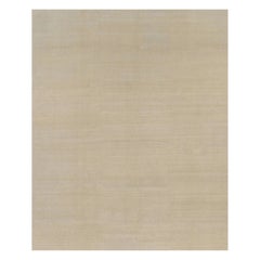 Rug & Kilim's Oversized Contemporary Textural Solid Rug in Beige Tones (Tapis massif contemporain surdimensionné dans les tons beiges)