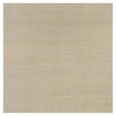 Rug & Kilim's Oversized Contemporary Textural Solid Rug in Beige Tones (Tapis massif contemporain surdimensionné dans les tons beiges)