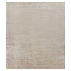 Rug 
Kilim’s Oversized Contemporary Textural Solid Rug in Beige Tones