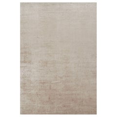 Rug 
Kilim’s Oversized Contemporary Textural Solid Rug in Beige Tones