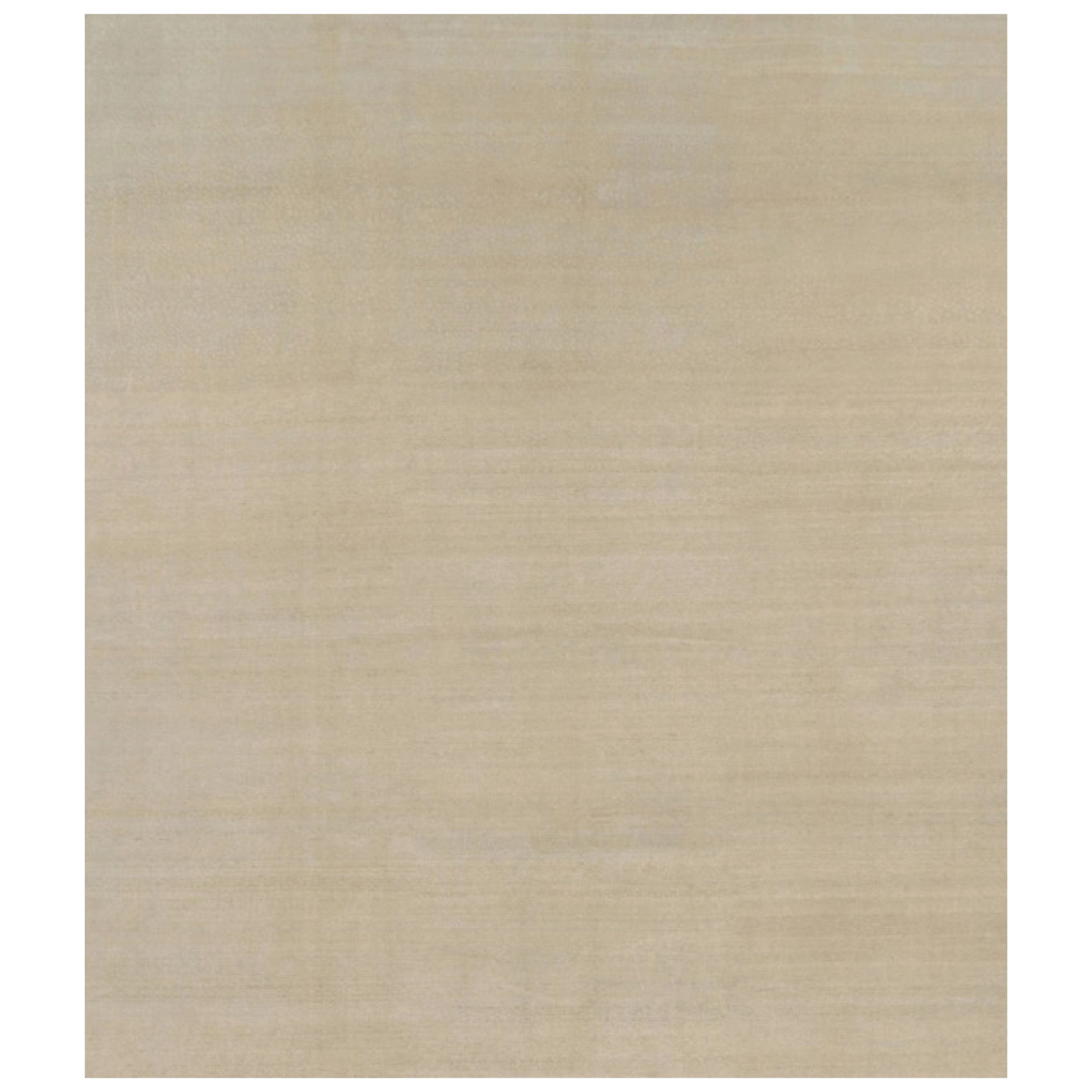 Rug
Kilim’s Oversized Contemporary Textural Solid Rug in Beige Tones