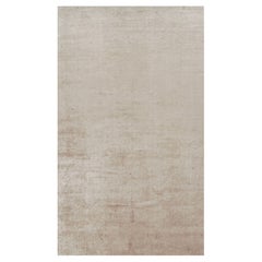 Rug 
Kilim
s übergroßer Contemporary-Teppich mit Struktur in Beigetönen