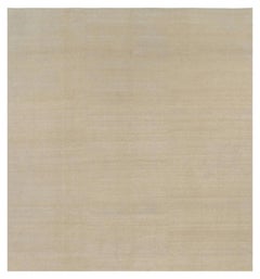 Rug 
Kilim
s übergroßer Contemporary-Teppich mit Struktur in Beigetönen