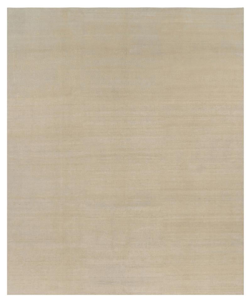 Rug 
Kilim
s übergroßer Contemporary-Teppich mit Struktur in Beigetönen