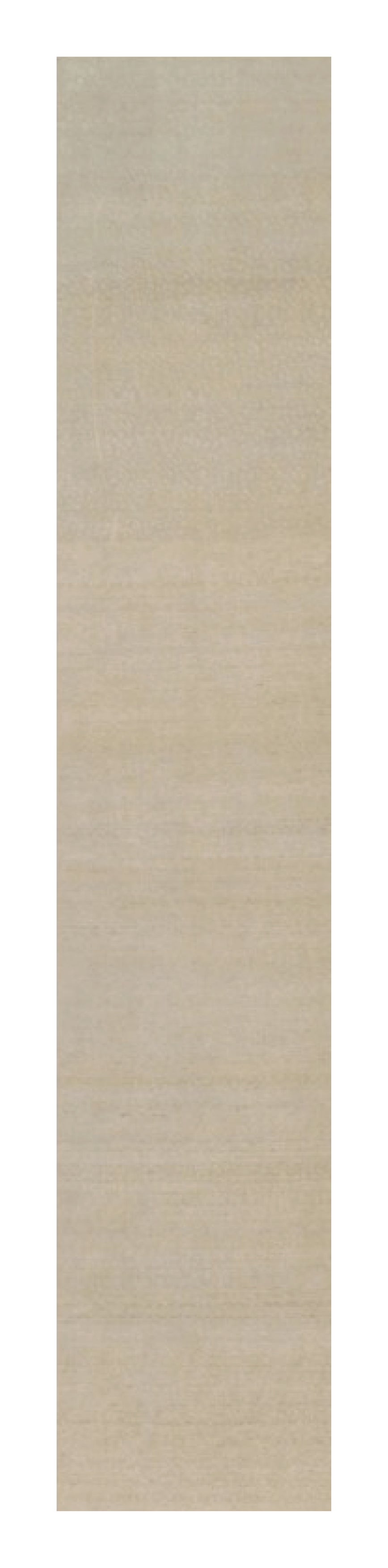 Alfombra contemporánea sobredimensionada de textura sólida en tonos beige de Rug & Kilim en venta