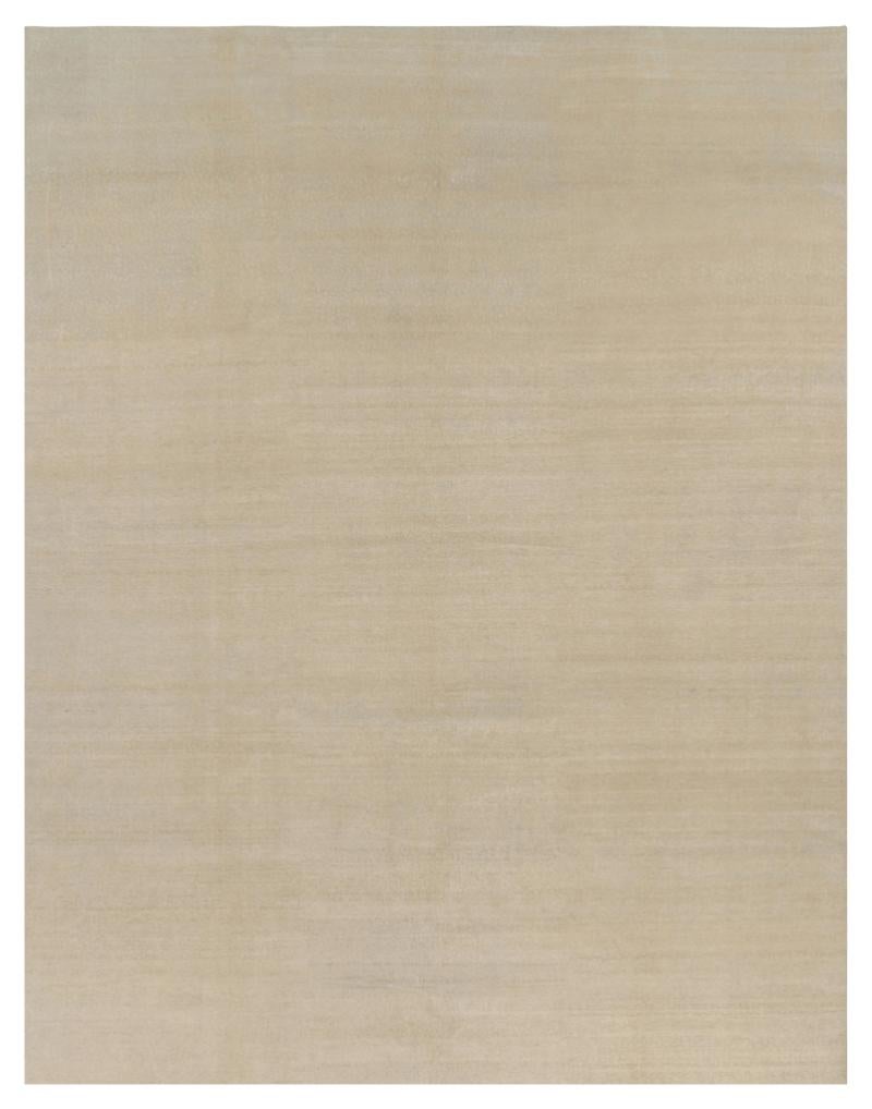 Rug 
Kilim
s übergroßer Contemporary-Teppich mit Struktur in Beigetönen