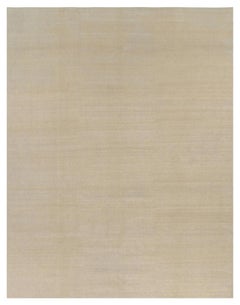 Rug 
Kilim
s übergroßer Contemporary-Teppich mit Struktur in Beigetönen