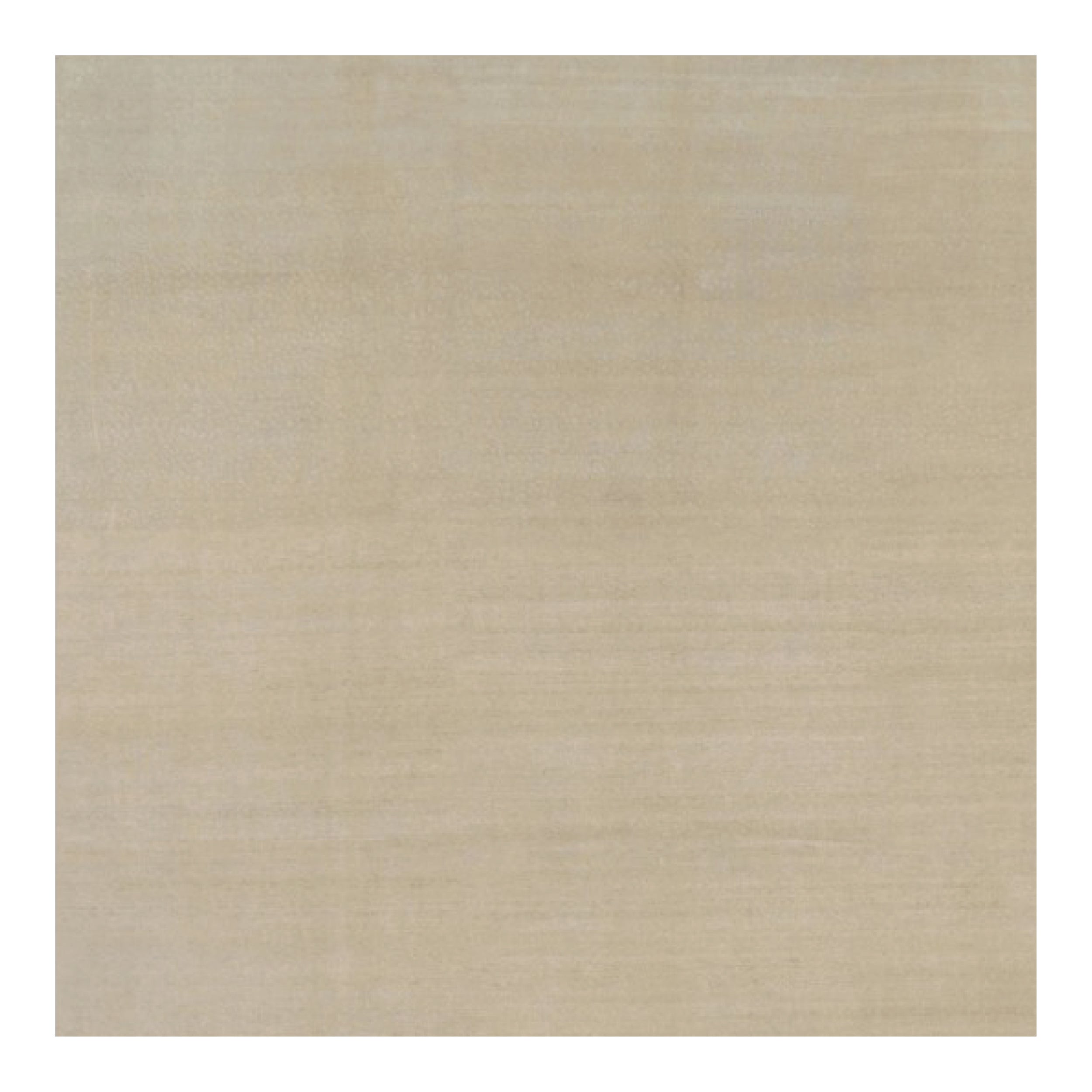 Alfombra contemporánea sobredimensionada de textura sólida en tonos beige de Rug & Kilim