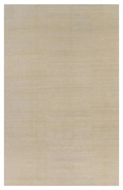 Rug 
Kilim’s Oversized Contemporary Textural Solid Rug in Beige Tones