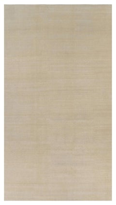 Rug 
Kilim
s übergroßer Contemporary-Teppich mit Struktur in Beigetönen