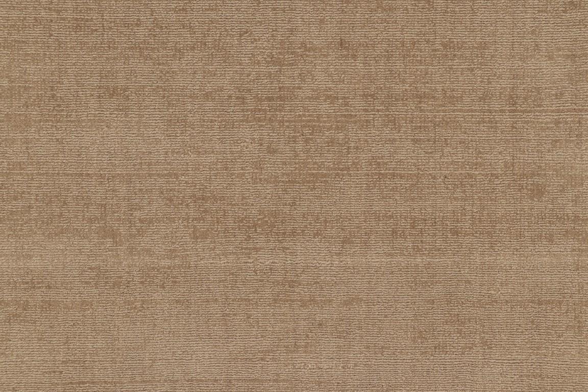 Indian Rug & Kilim’s Oversized Contemporary Textural Solid Rug in Brown Tones For Sale